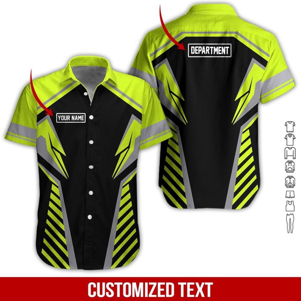 Custom Work Shirt: Personalized Hi Vis Reflective Uniform