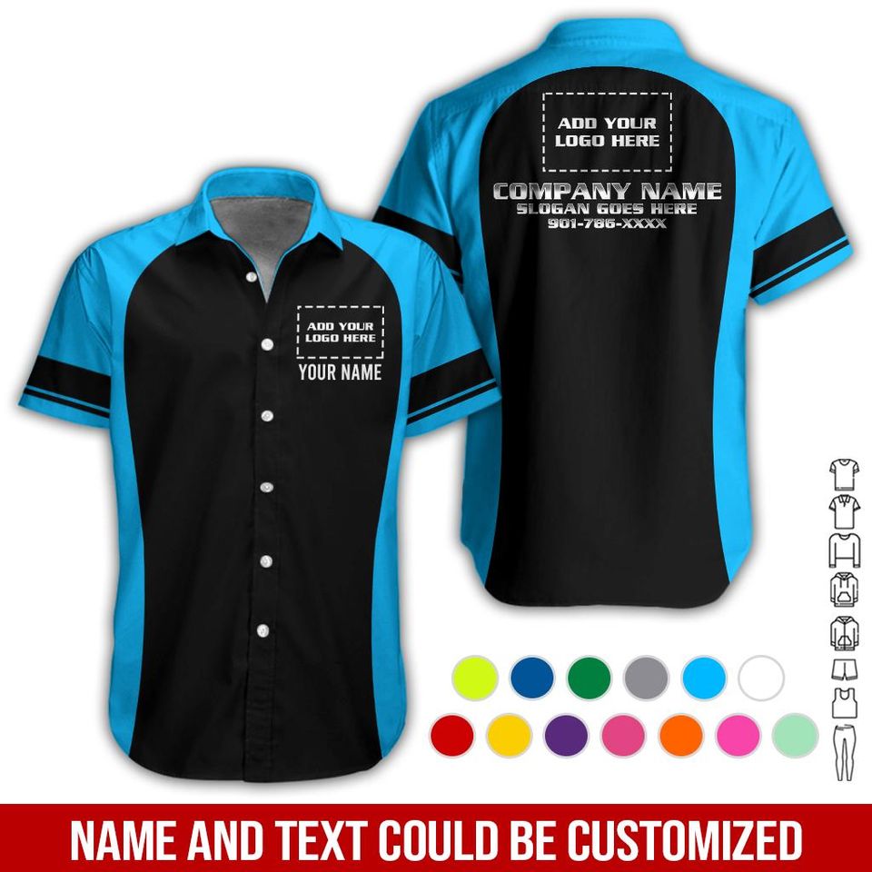 Custom Basic Work Shirt: Personalized Workwear Company Uniform
