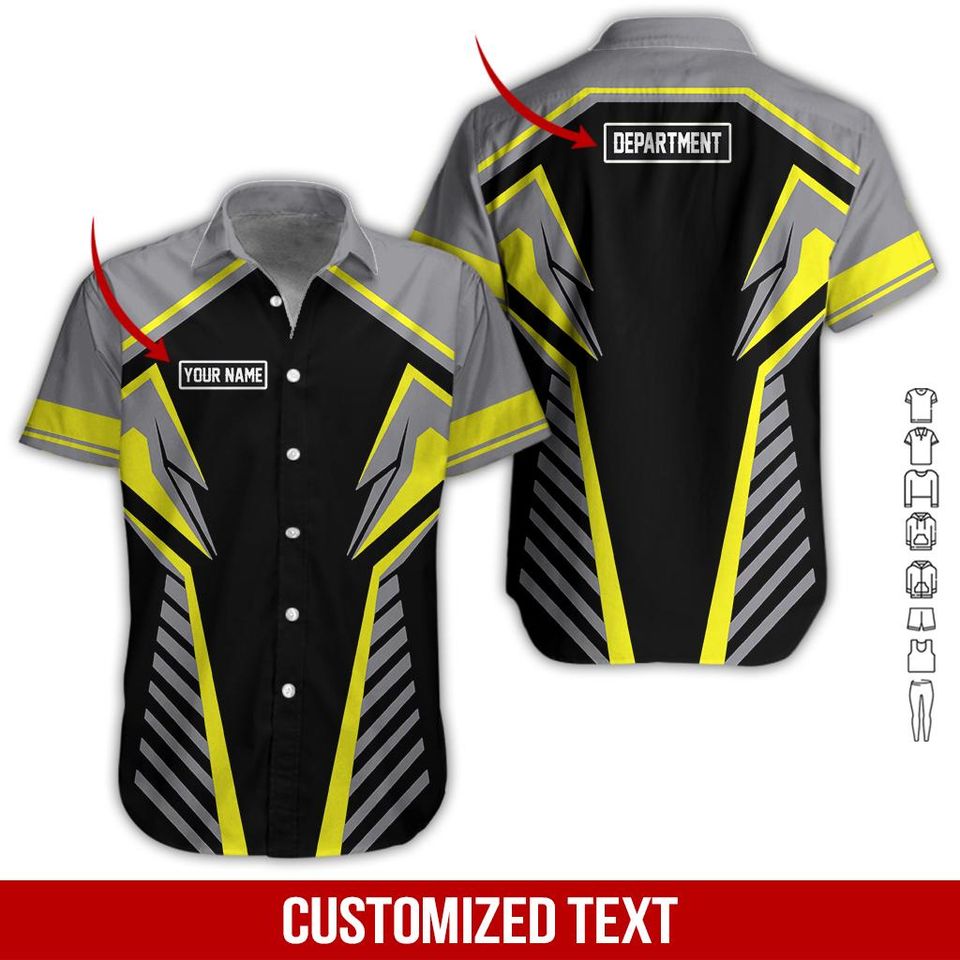Custom Work Shirt: Personalized Hi Vis Reflective Uniform