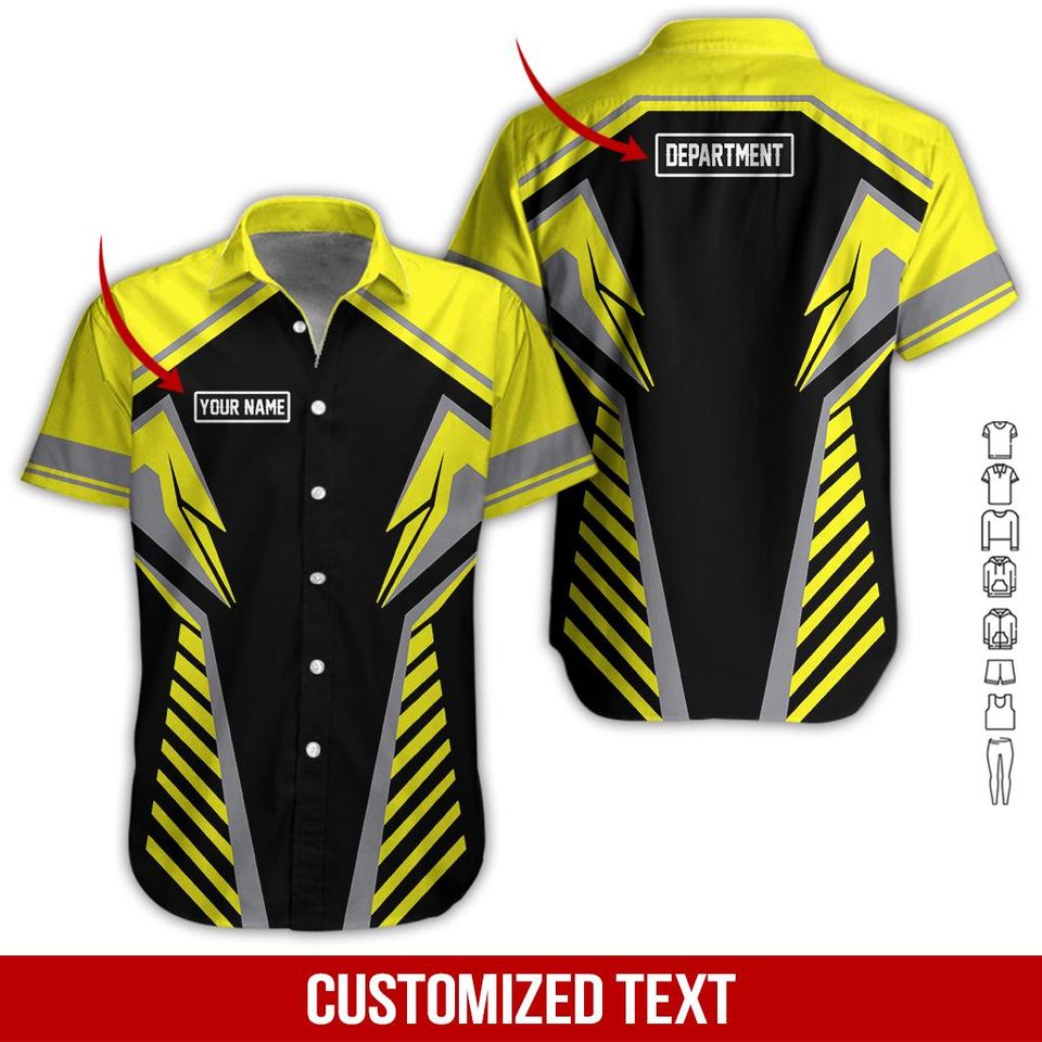 Custom Work Shirt: Personalized Hi Vis Reflective Uniform