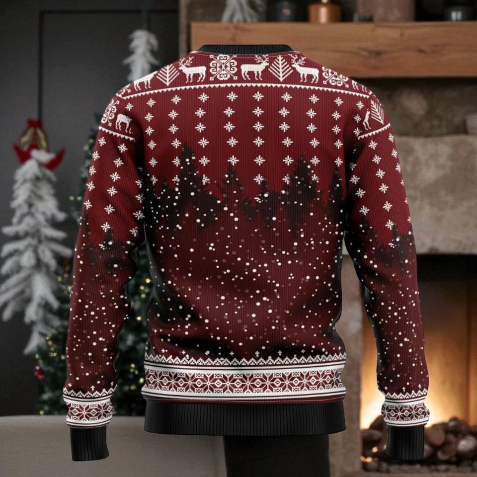 Vikings Fa La La La Ugly Christmas Sweater, ugly Christmas sweater with Vikings