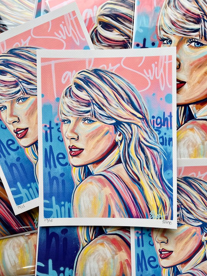 Taylorr Swifts Art Print