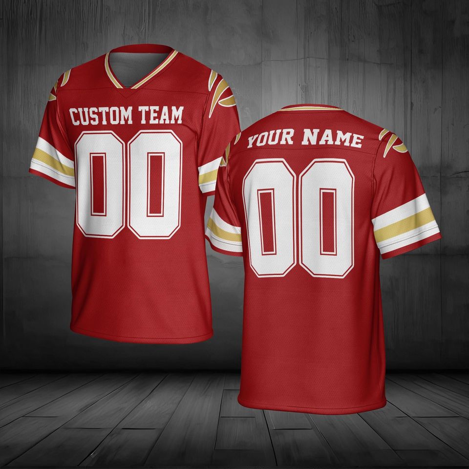 Personalized Cincinnati Football Jersey: Custom Team Name & Number