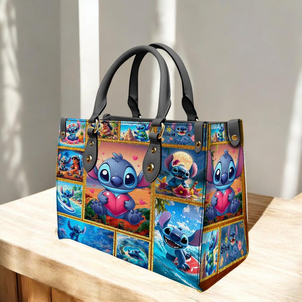 Disney Stitch Leather Handbag