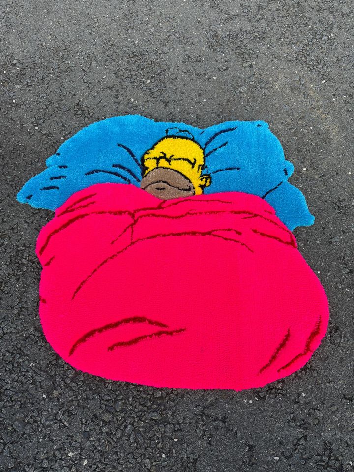 Sleepy Homer Rug