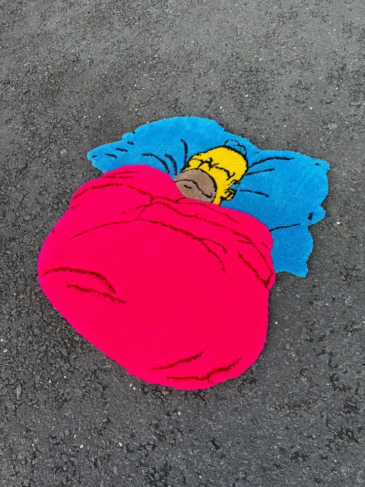 Sleepy Homer Rug