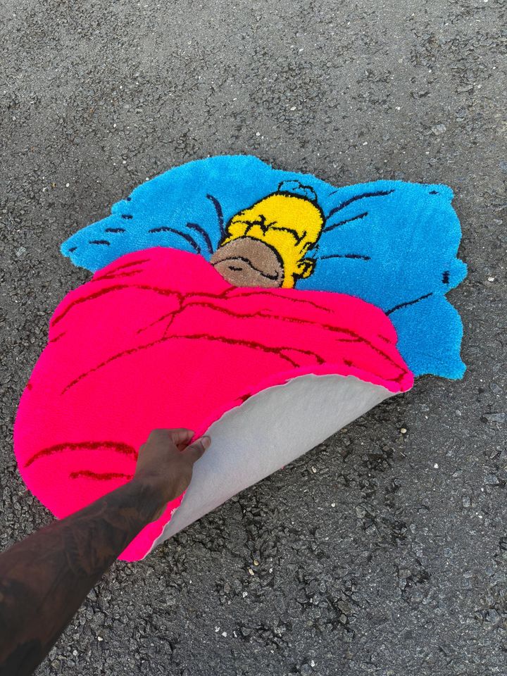 Sleepy Homer Rug