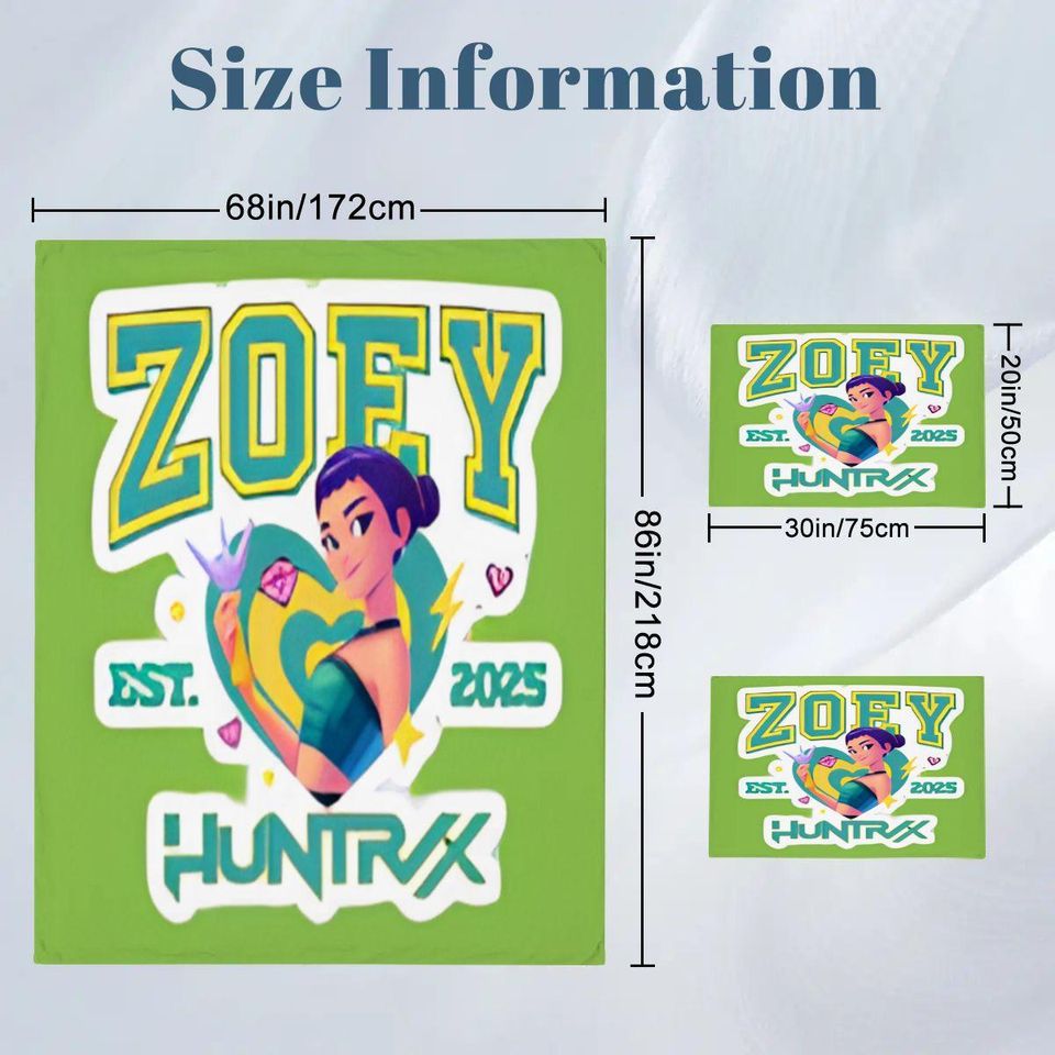 Huntrix Rumi Mira and Zoey Bedding Sets