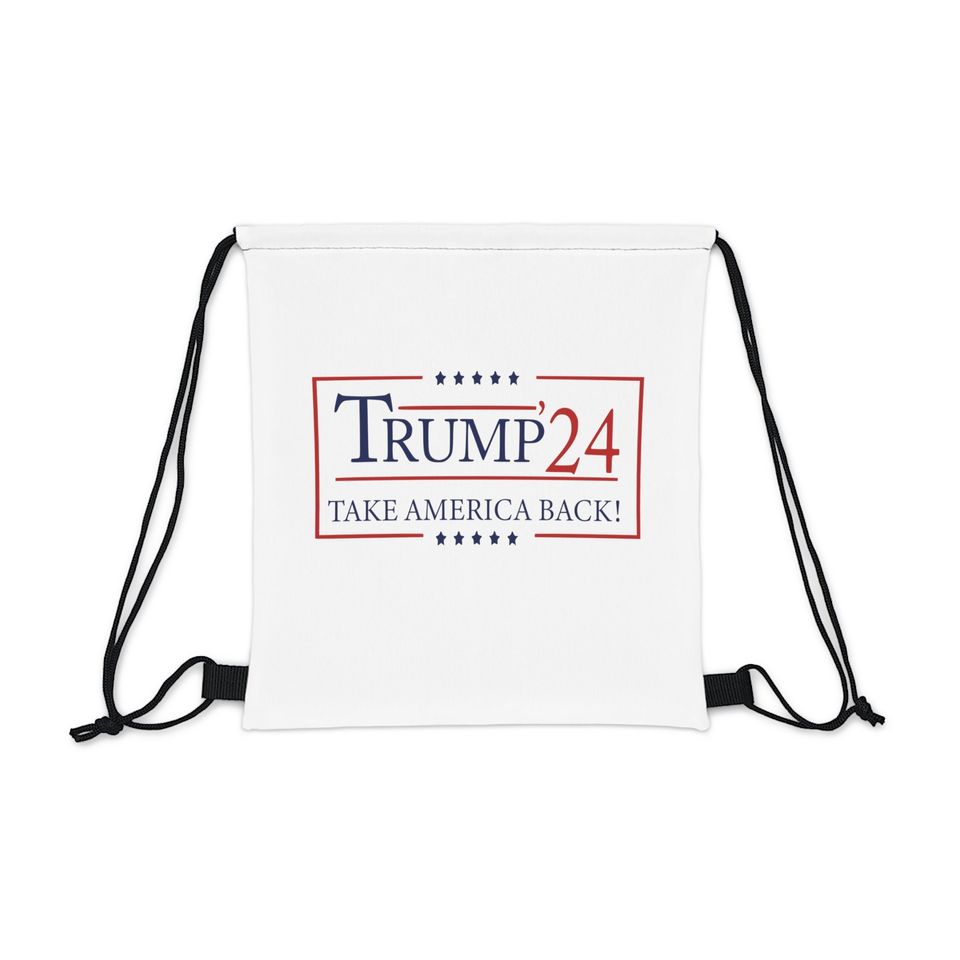 Trump Drawstring Bag- TRUMP- MAGA- Election Drawstring Bag