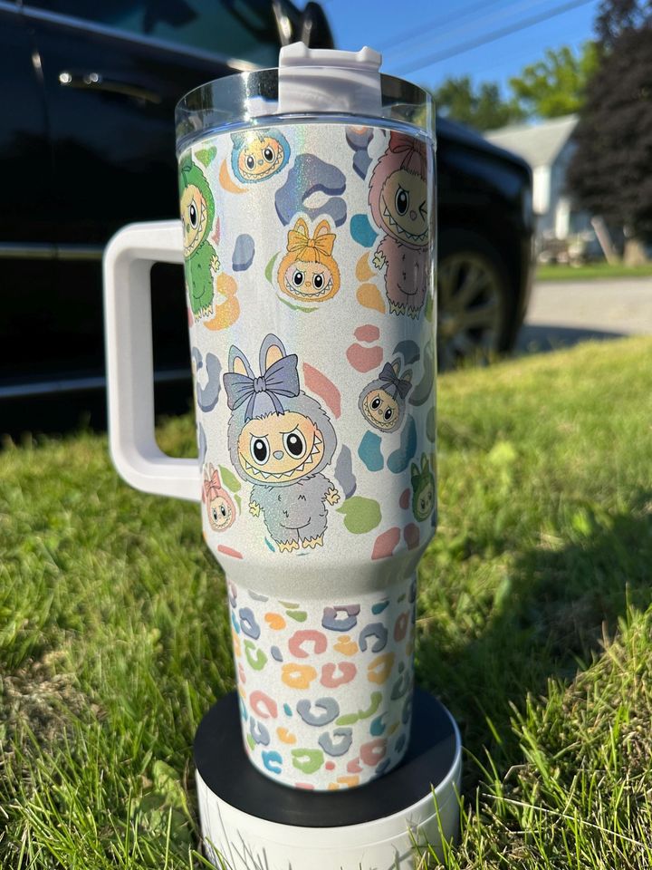 40 oz Labubu tumbler