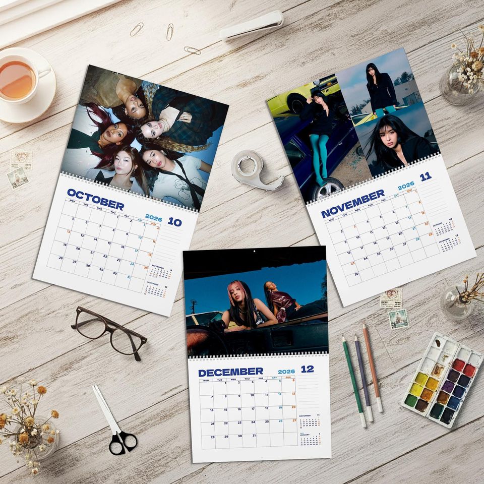 KATSEYE Desk Calendar 2026