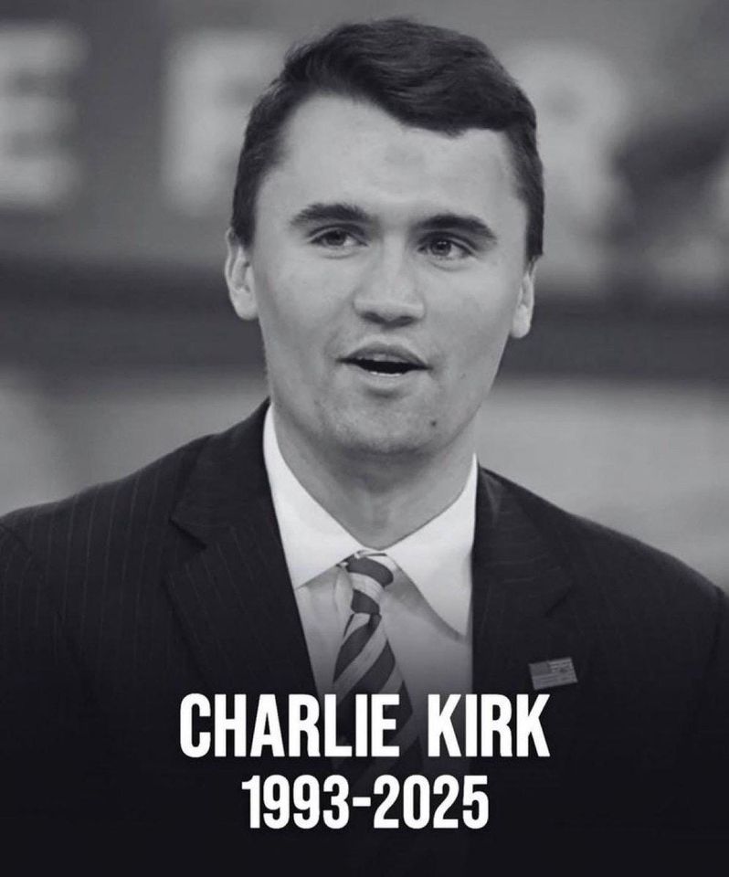 Rest In Peace  Charlie Kirk Tribute Poster
