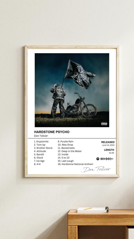 Hardstone Psycho - Don Toliver Album Poster