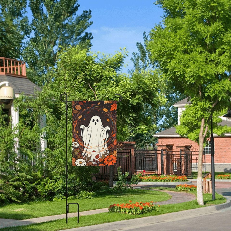 Custom Double Sided Halloween Garden Flags | Outdoor Garden Flag Polyester