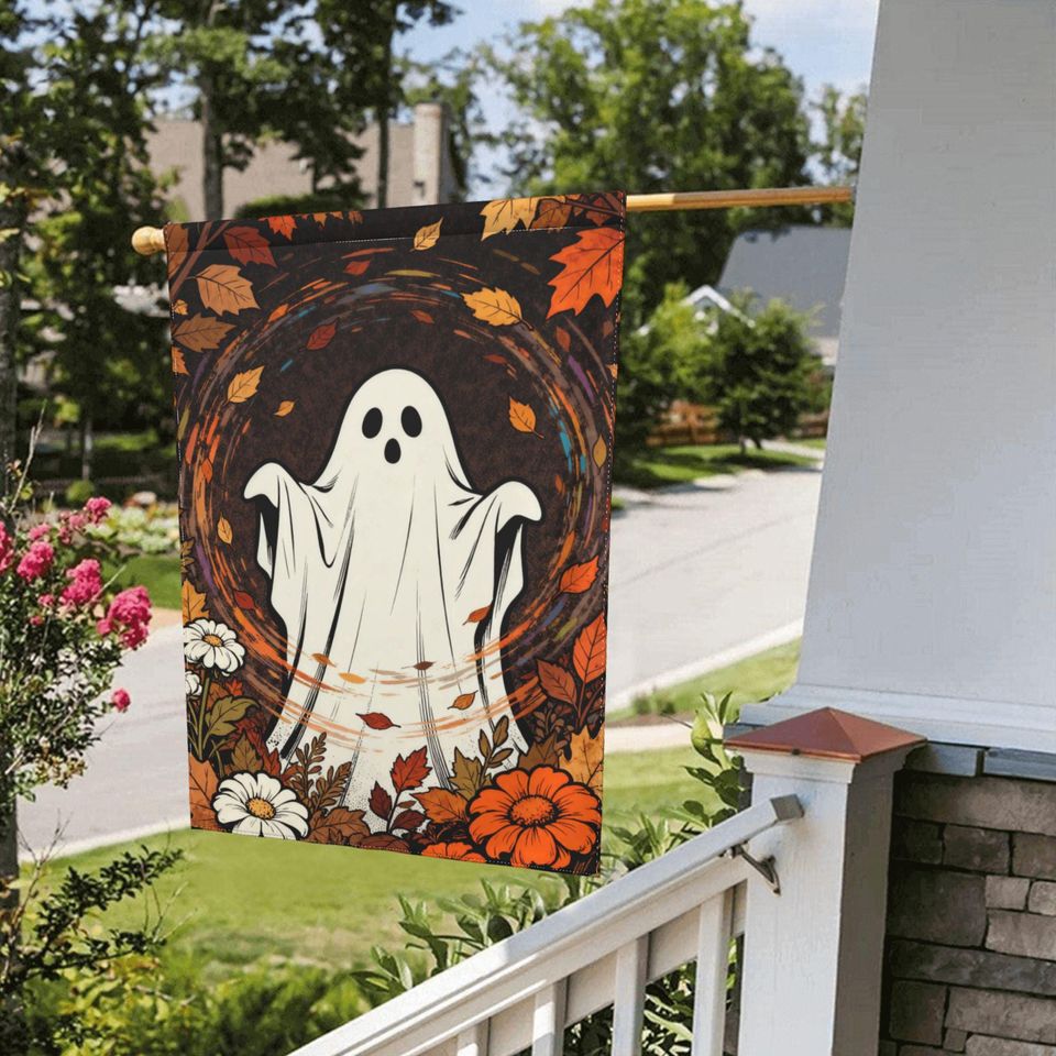 Custom Double Sided Halloween Garden Flags | Outdoor Garden Flag Polyester