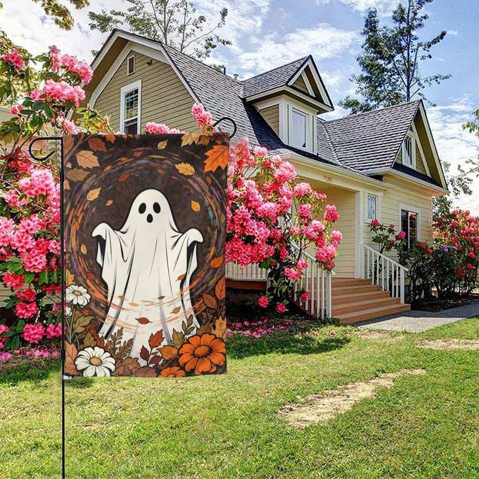 Custom Double Sided Halloween Garden Flags | Outdoor Garden Flag Polyester
