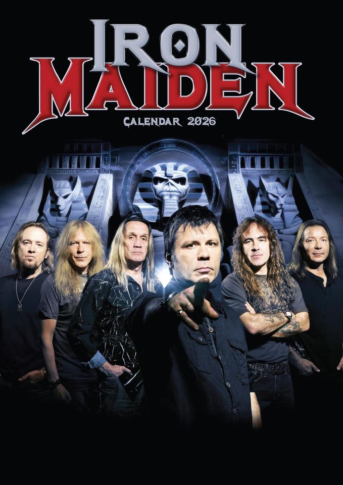 Iron Maiden 2026 Calendar