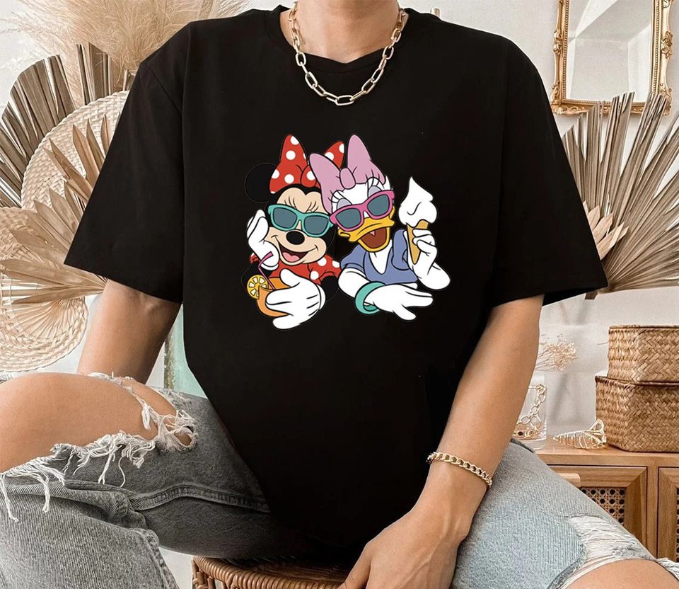 Minnie and Daisy Sweatshirt, Disney Sweatshirt