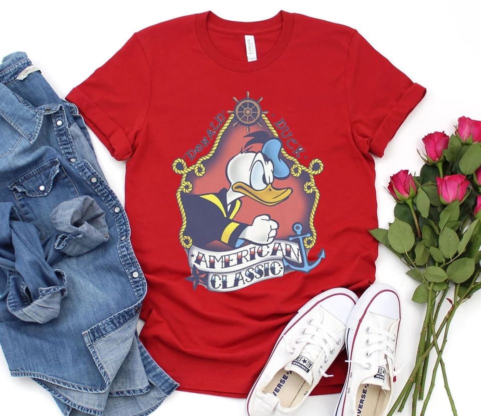 Donald Duck, Disney Mickey And Friends, Disney Mickey Sweatshirt