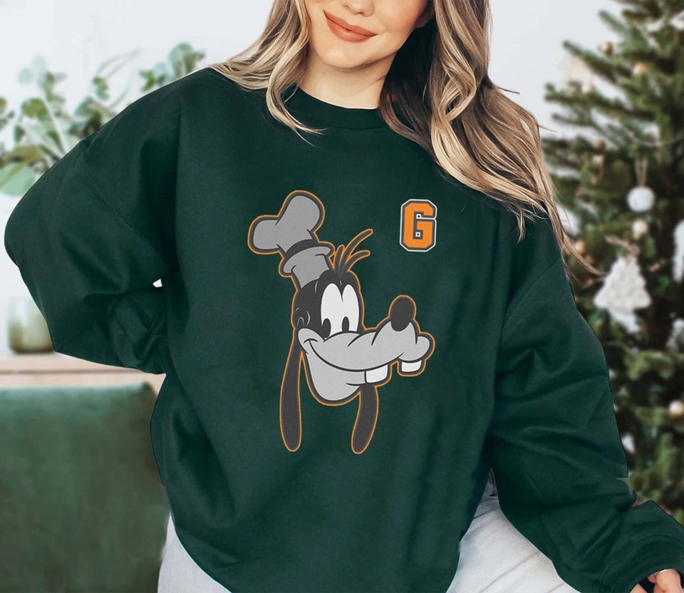 Goofy Sweatshirt, Mickey Sweatshirt, Disney Mickey Sweatshirt