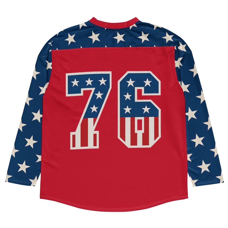 USA Hockey Olympic Fan Jersey Stars and Stripes