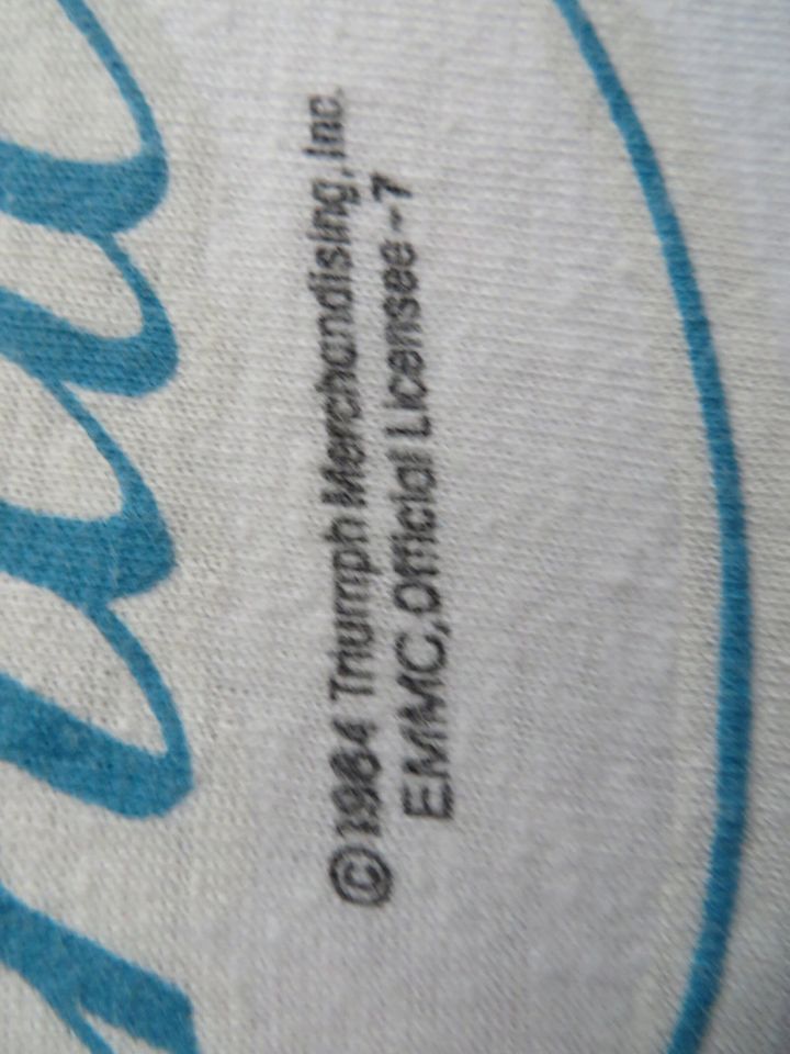 MICHAEL JACKSON vintage 1984 tour baseball tee