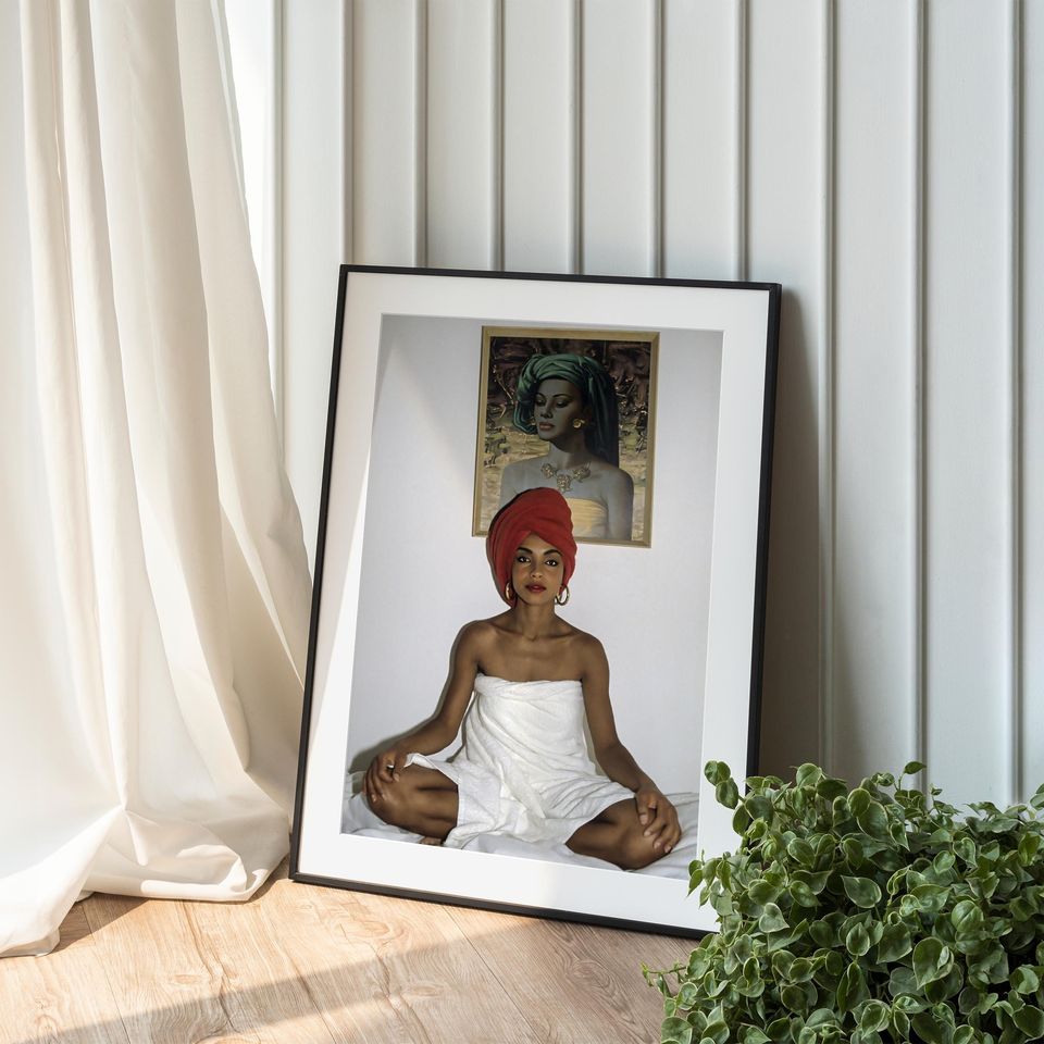 Sade Adu Photography Poster, Music & Fashion Wall Art, Vintage Vertical Poster, Museum Quality Print