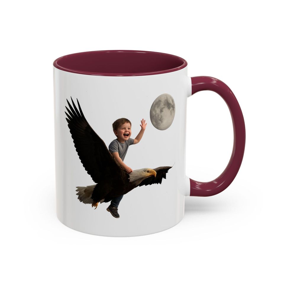 Eagle Rider Coffee Mugs , Ceramic