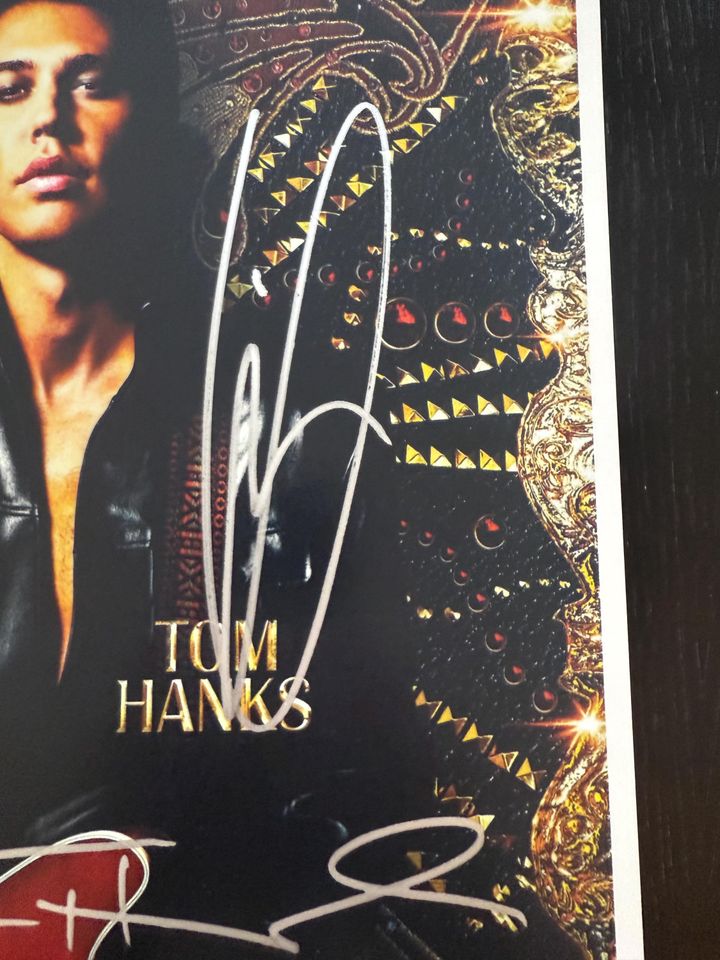Elvis Signed Movie Poster- Premium Matte Vertical Poster