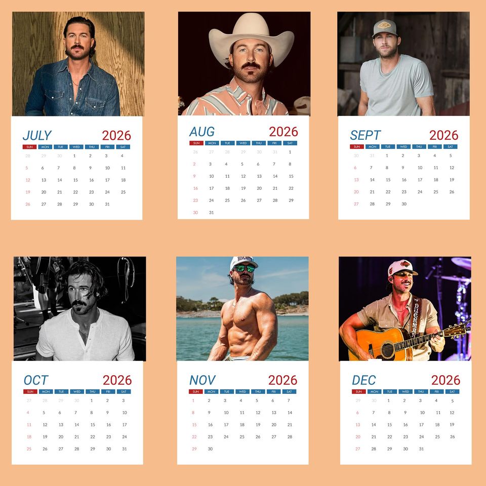 Green 2026 Calendar, Green Monthly Wall Calendar, 2026 Green Calendar