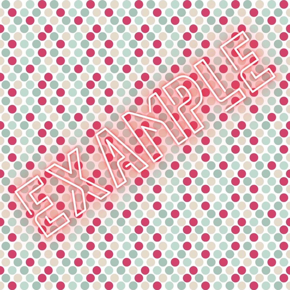 Neoprene Lunch Bag - Dots