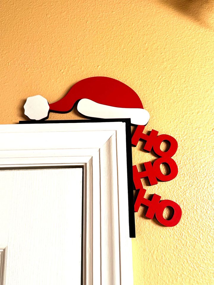 Christmas Door Corner Decoration for Holiday Cheer