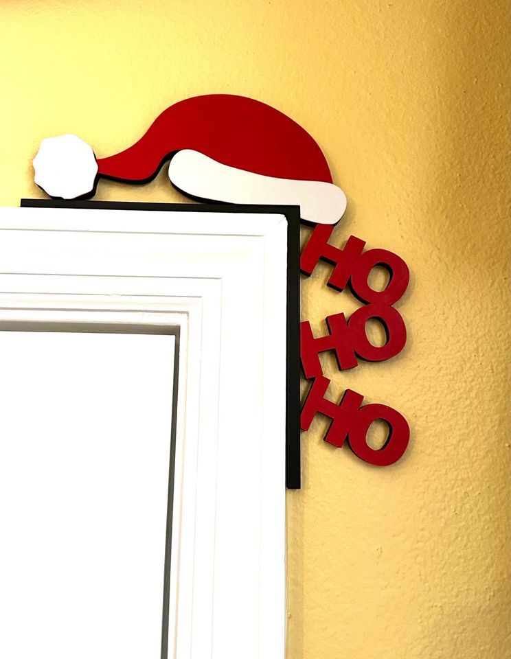 Christmas Door Corner Decoration for Holiday Cheer