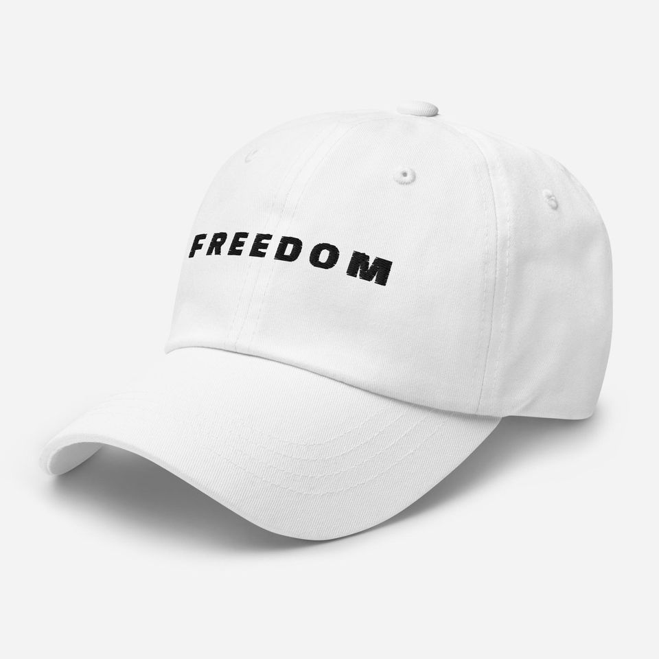 Embroidered Freedom Cap: Charlie Kirk Justice Hat