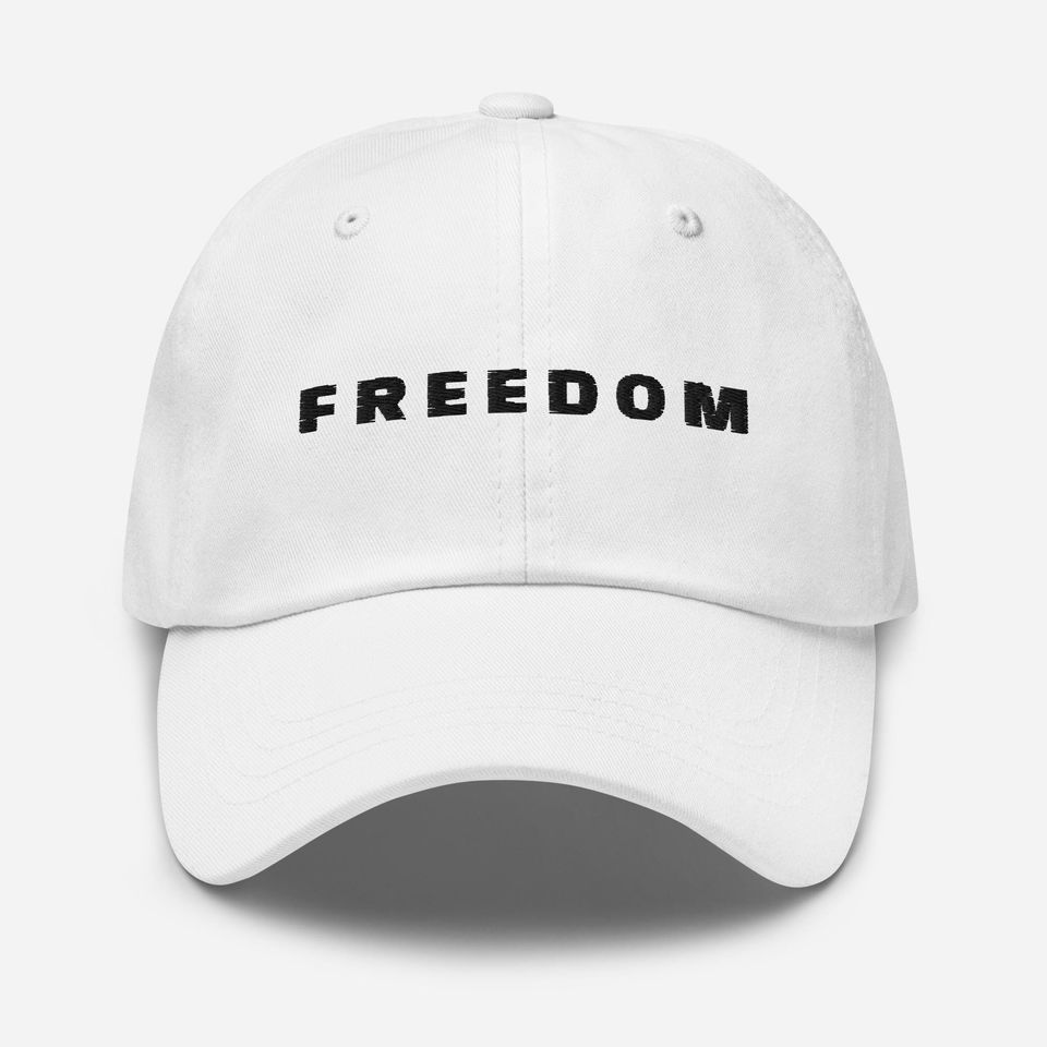 Embroidered Freedom Cap: Charlie Kirk Justice Hat