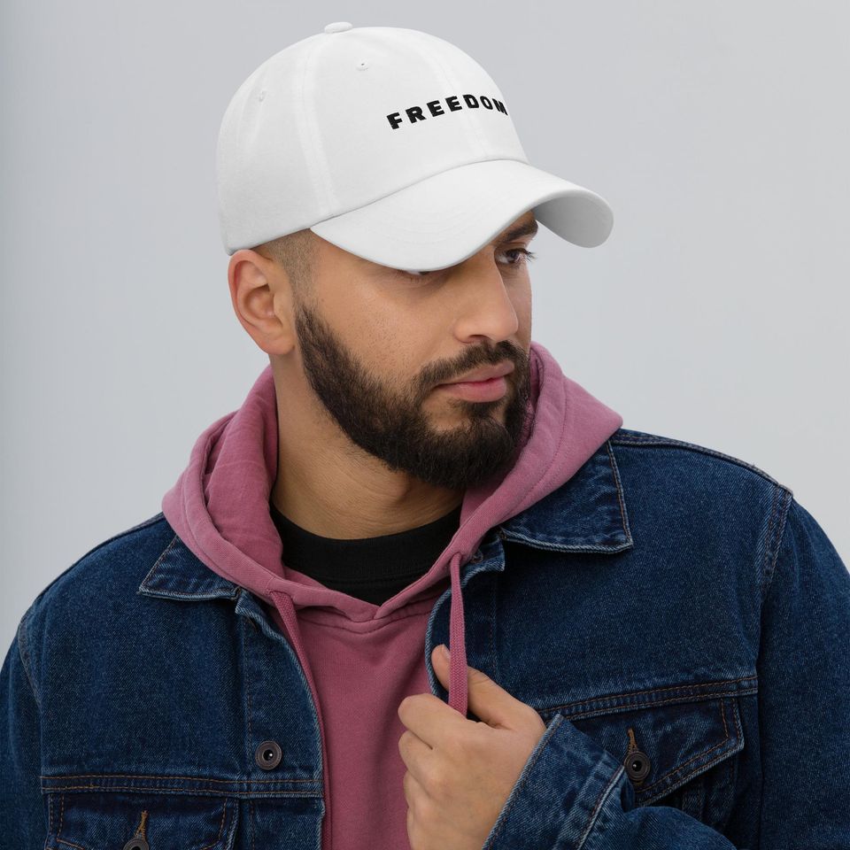 Embroidered Freedom Cap: Charlie Kirk Justice Hat