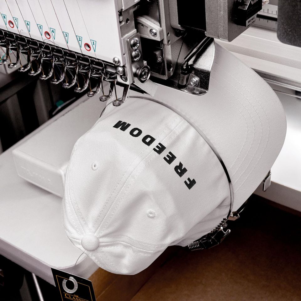 Embroidered Freedom Cap: Charlie Kirk Justice Hat