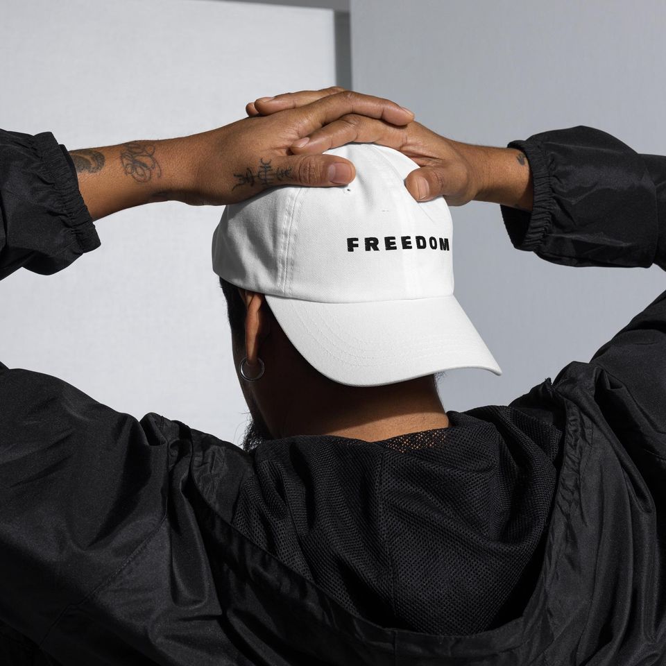 Embroidered Freedom Cap: Charlie Kirk Justice Hat