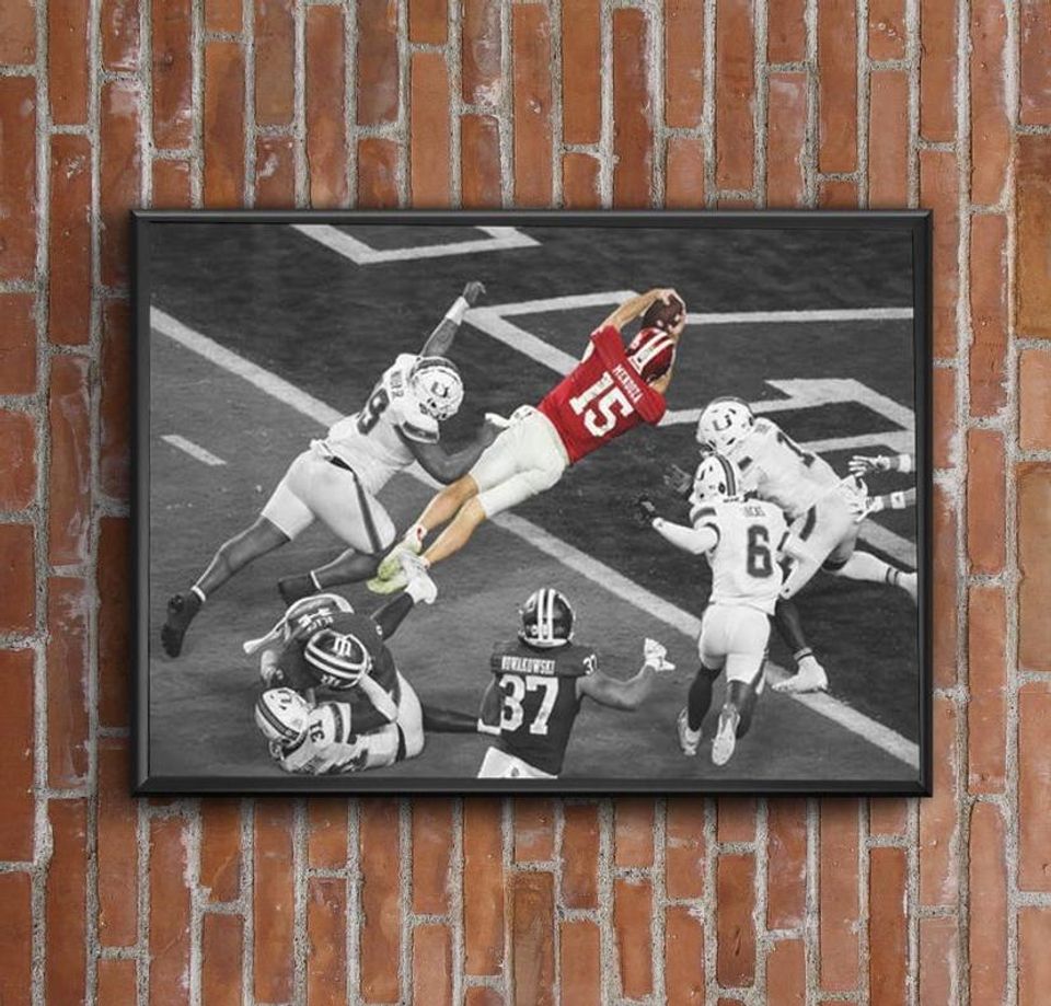 FRD Mendoza Touchdown College Football History 2025 Poster