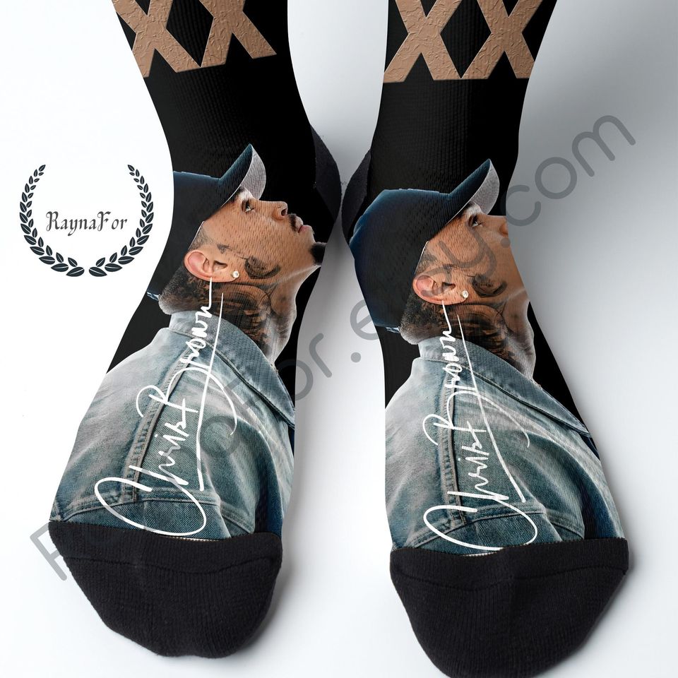 Chris Brown Socks, Breezy Bowl XX Socks