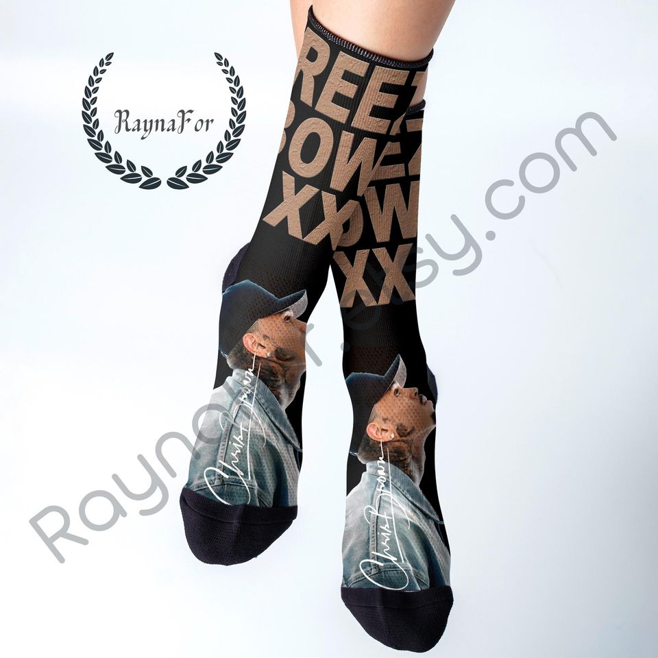 Chris Brown Socks, Breezy Bowl XX Socks