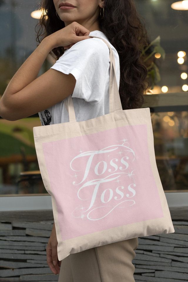 Wicked Musical Tote Bag: "Toss Toss" Quote, Glinda Gift