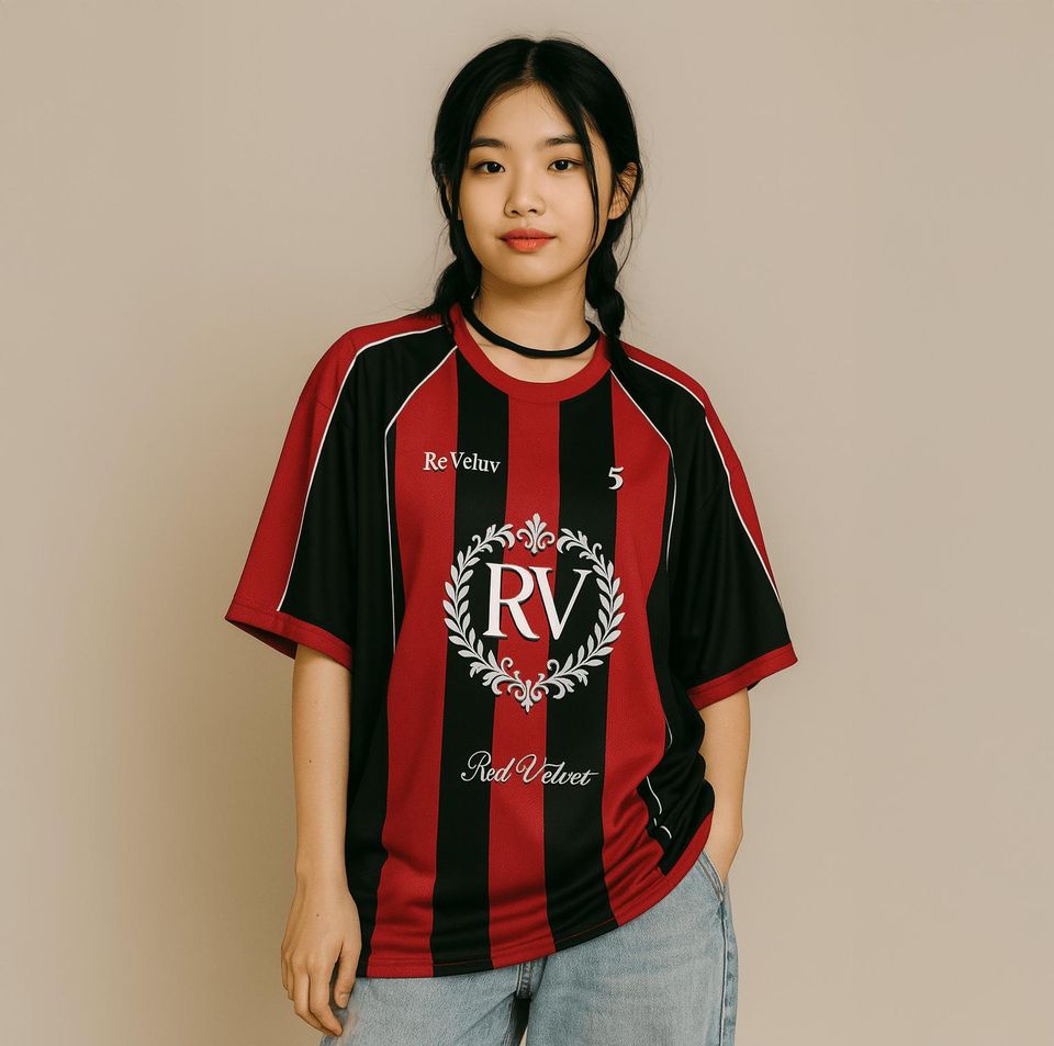 Red Velvet Jersey 3D T-Shirt for