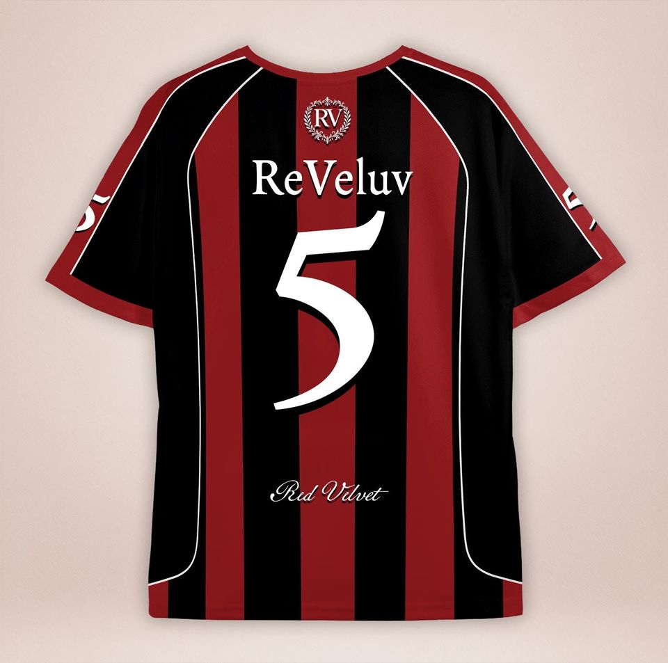 Red Velvet Jersey 3D T-Shirt for