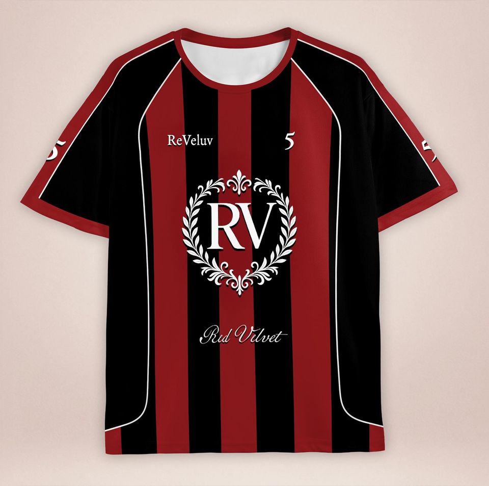 Red Velvet Jersey 3D T-Shirt for