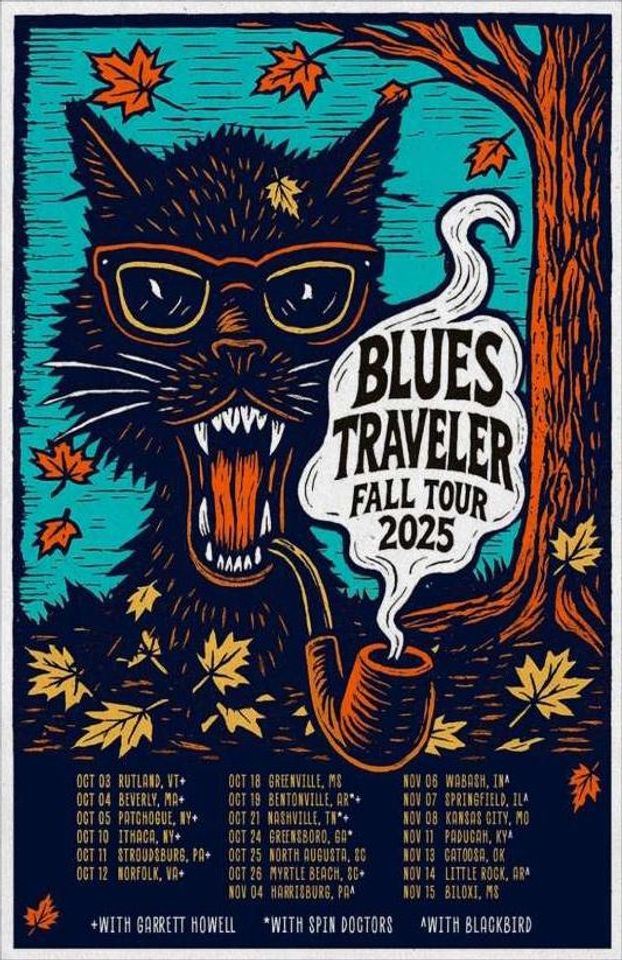 Poster Oct + Nov 2025 Blues Traveler