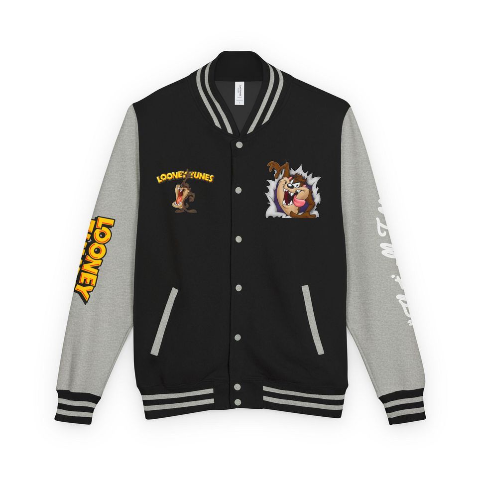 Looney Tunes Letterman Jacket: Retro Cartoon Varsity Style