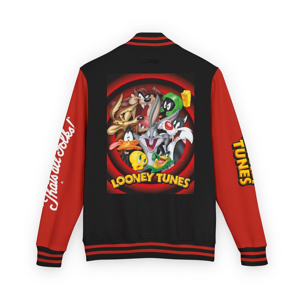Looney Tunes Letterman Jacket: Retro Cartoon Varsity Style