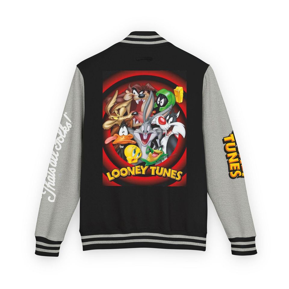 Looney Tunes Letterman Jacket: Retro Cartoon Varsity Style