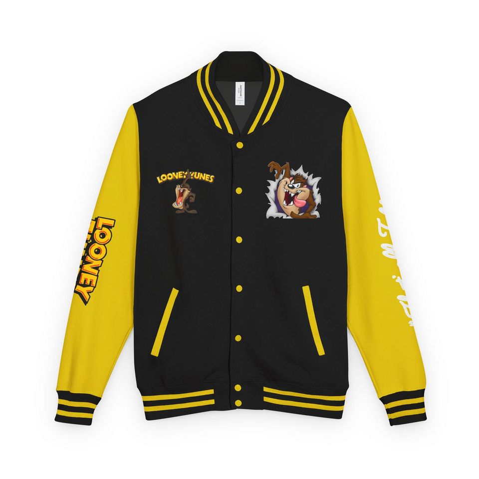 Looney Tunes Letterman Jacket: Retro Cartoon Varsity Style